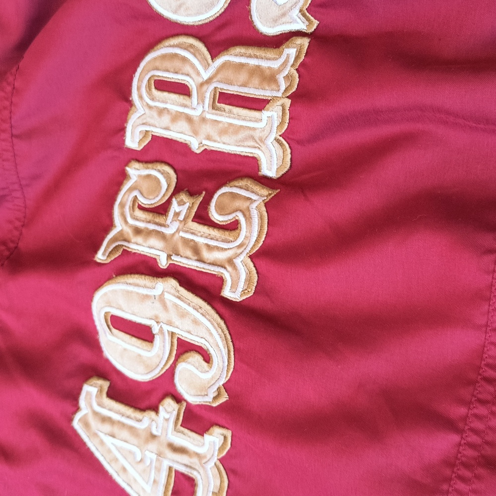 VTG Pro Line Reebok 49ers Jacket, Large - Picture 10 of 11